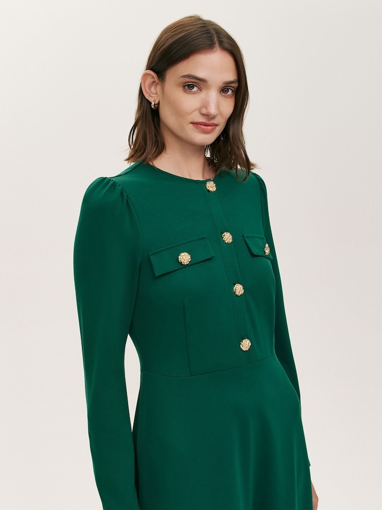 Finery Green Gilly Dress - Image 5 of 5