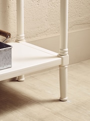 Interiors by Premier White Heritage 2 Drawer Console Table - Image 4 of 6