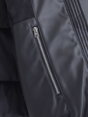 Abercrombie & Fitch Black Short Puffer Jacket - Image 2 of 3