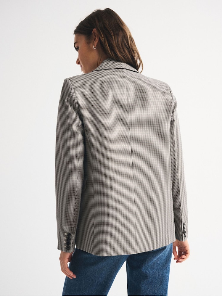 Abercrombie & Fitch Plaid Structured Suit Blazer - Obraz 2 z 8