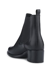 Jones Bootmaker Black Karlee Leather Slip-In Ankle Boots - Image 4 of 5