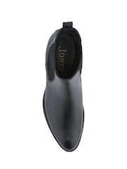 Jones Bootmaker Black Karlee Leather Slip-In Ankle Boots - Image 5 of 5
