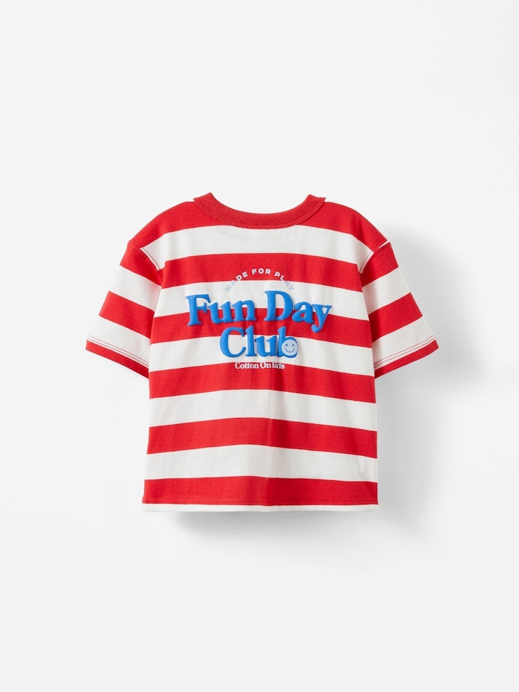 Cotton On Red Bobbi Short Sleeve Graphic T-Shirt - Image 2 of 3