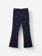 Cotton On Blue Francine Flared Trousers - Image 1 of 3