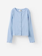 Blau - Cotton On Emma Button Through Long Sleeve Top - Bild 1 von 3