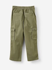Cotton On Green Pleat Front Cargo Trousers - Image 2 of 3