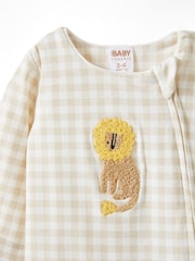 Cotton On Cream Dove Long Sleeve Zip Romper - Image 3 of 3