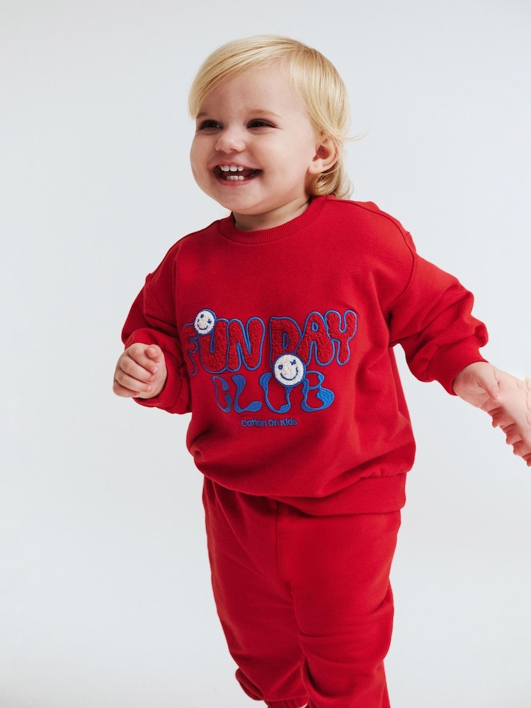 Cotton On Red Riley Sweater - Image 1 of 5