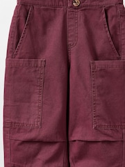 Cotton On Red Burgundy Kelly Balloon Trousers - Image 2 of 3