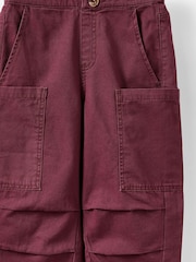 Cotton On Red Burgundy Kelly Balloon Trousers - Image 3 of 3