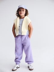 Cotton On Purple Sammy Relaxed Joggers - Image 1 of 4