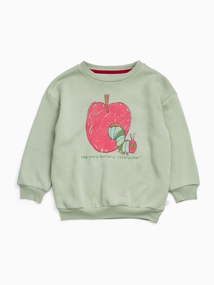MOR Hearts Print Supersoft Oversized Sweatshirt - Image 2 of 3 MOR Hearts Print Supersoft Oversized Sweatshirt - Image 2 of 3