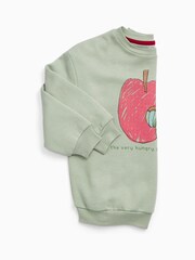 MOR Hearts Print Supersoft Oversized Sweatshirt - Image 3 of 3