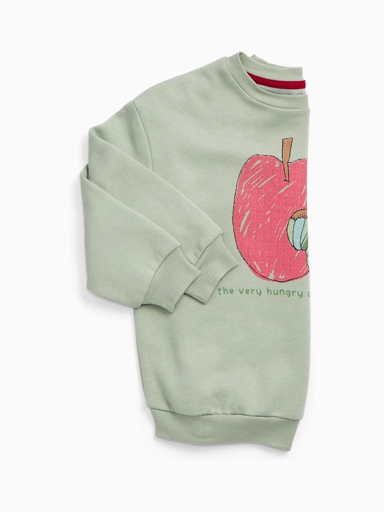 MOR Hearts Print Supersoft Oversized Sweatshirt - Image 3 of 3 MOR Hearts Print Supersoft Oversized Sweatshirt - Image 3 of 3