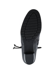 Preto - Pavers Lace-Detailed Heeled Ankle Boots - Imagem 5 de 5