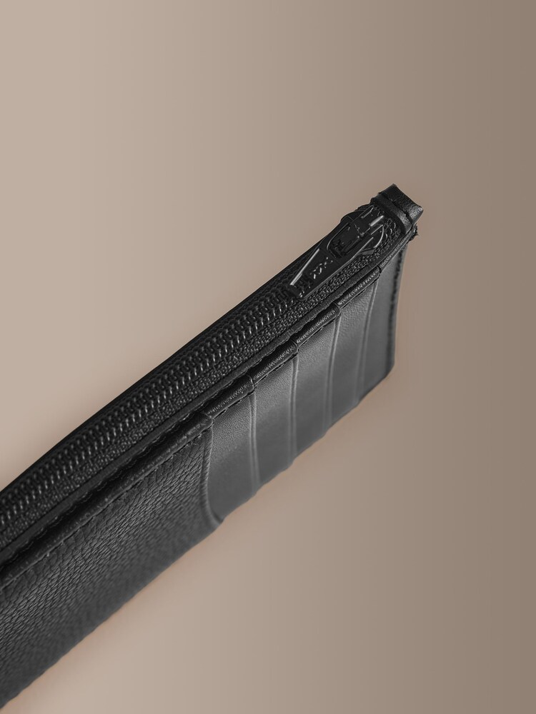 Black Long Leather Cardholder - Image 3 of 3