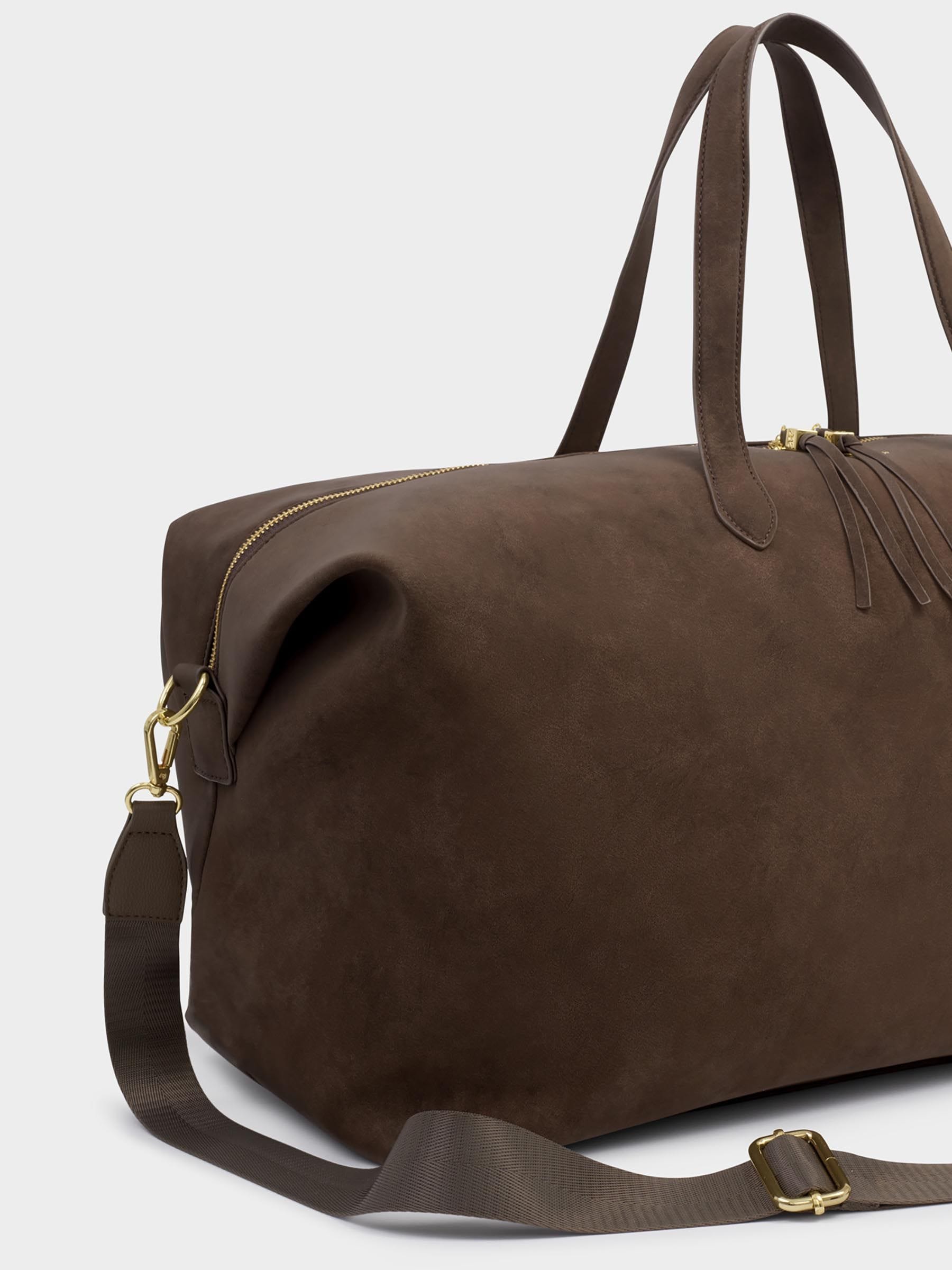 Buy Katie Loxton Chocolate Suedette Soho Weekend Bag from Next USA