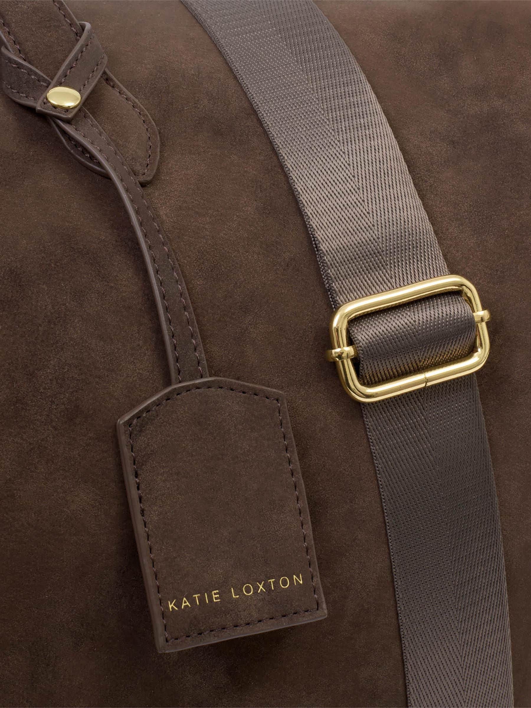 Buy Katie Loxton Chocolate Suedette Soho Weekend Bag from Next USA