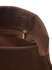 Katie Loxton Brown Laila Suedette Clutch - Image 3 of 4