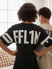 Black/Brown/Stone Offline - Shorts Pyjamas 3 Pack (3-16yrs) - Imaginea 4 din 12