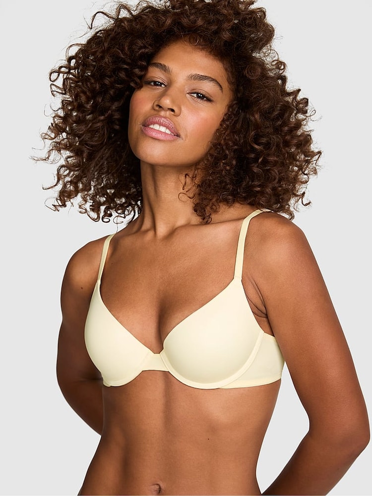 Victoria's Secret PINK Palest Yellow Push Up Bra - Image 1 of 2