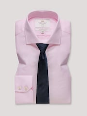 Hawes & Curtis Pink Textured Weave Non-Iron Shirt - Imagen 1 de 2