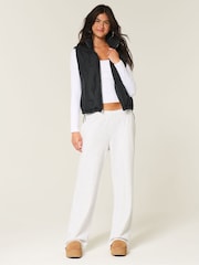 Hollister Nylon Puffer Gilet - Image 3 of 4
