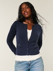 Hollister Cosy Crewneck Cardigan - Image 1 of 5