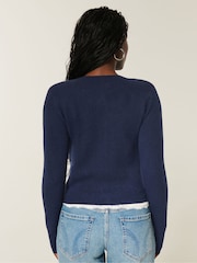 Hollister Cosy Crewneck Cardigan - Image 3 of 5