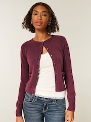 Hollister Cosy Crewneck Cardigan - Image 1 of 4