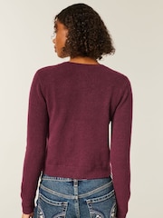 Hollister Cosy Crewneck Cardigan - Image 2 of 4