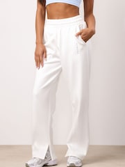 Gym King White Shadow Straight Leg Joggers - Image 1 of 4