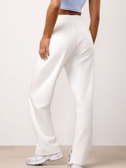 Gym King White Shadow Straight Leg Joggers - Image 2 of 4