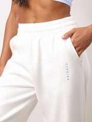 Gym King White Shadow Straight Leg Joggers - Image 4 of 4