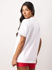 Gym King White Shadow Boyfriend T-Shirt - Image 3 of 4