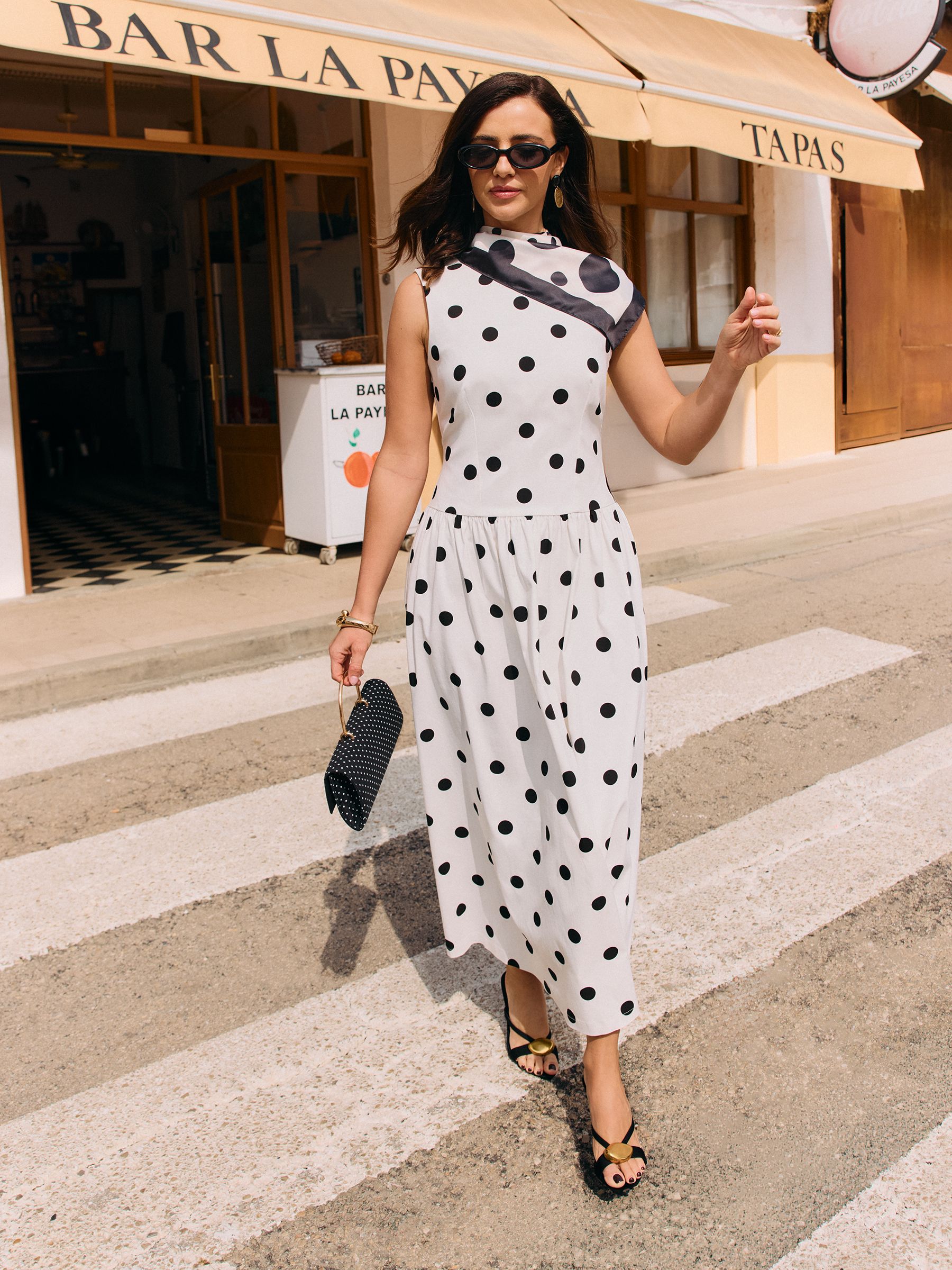 Buy Friends Like These x Lucy Mecklenburgh White Polka Dot