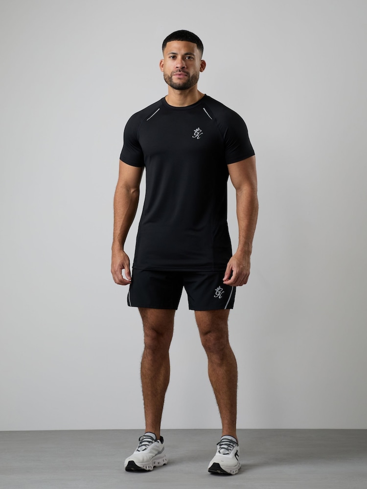 Gym King Black Flex 2.0 T-Shirt - Image 4 of 4