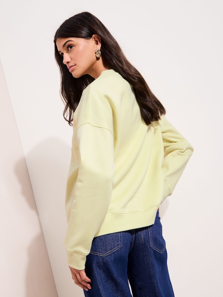 Friends Like These Green Farmers Market Graphic Sweatshirt - Image 4 of 4