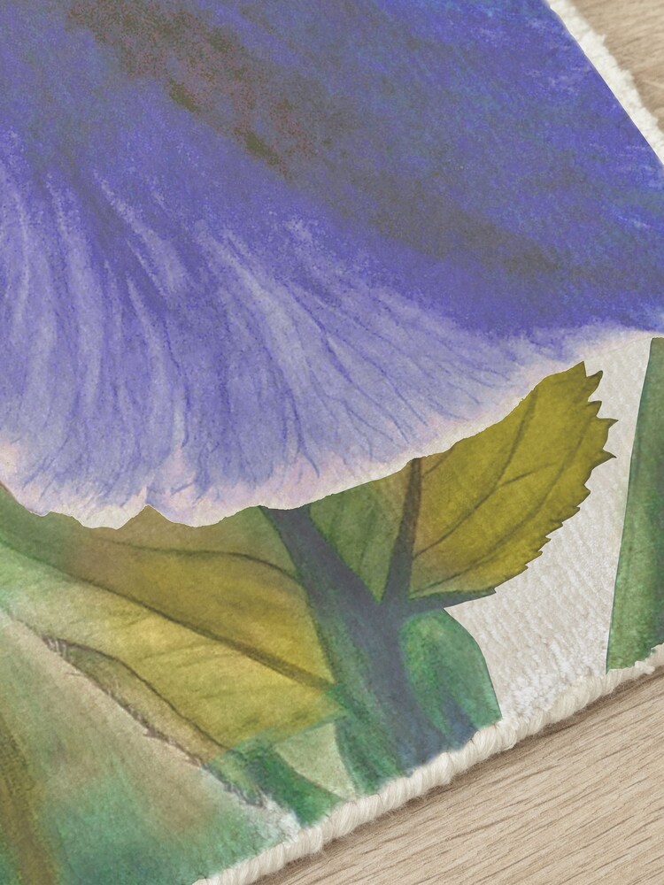 Voyage Maison Blue Darwen Cornflower Printed Rug - Image 3 of 3