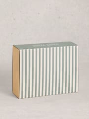 White Stuff Blue Circus Ankle Socks 4 Pack - Image 4 of 4