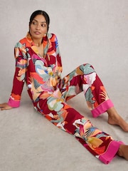 White Stuff Red Nina Pyjamas Bottom - Image 4 of 6