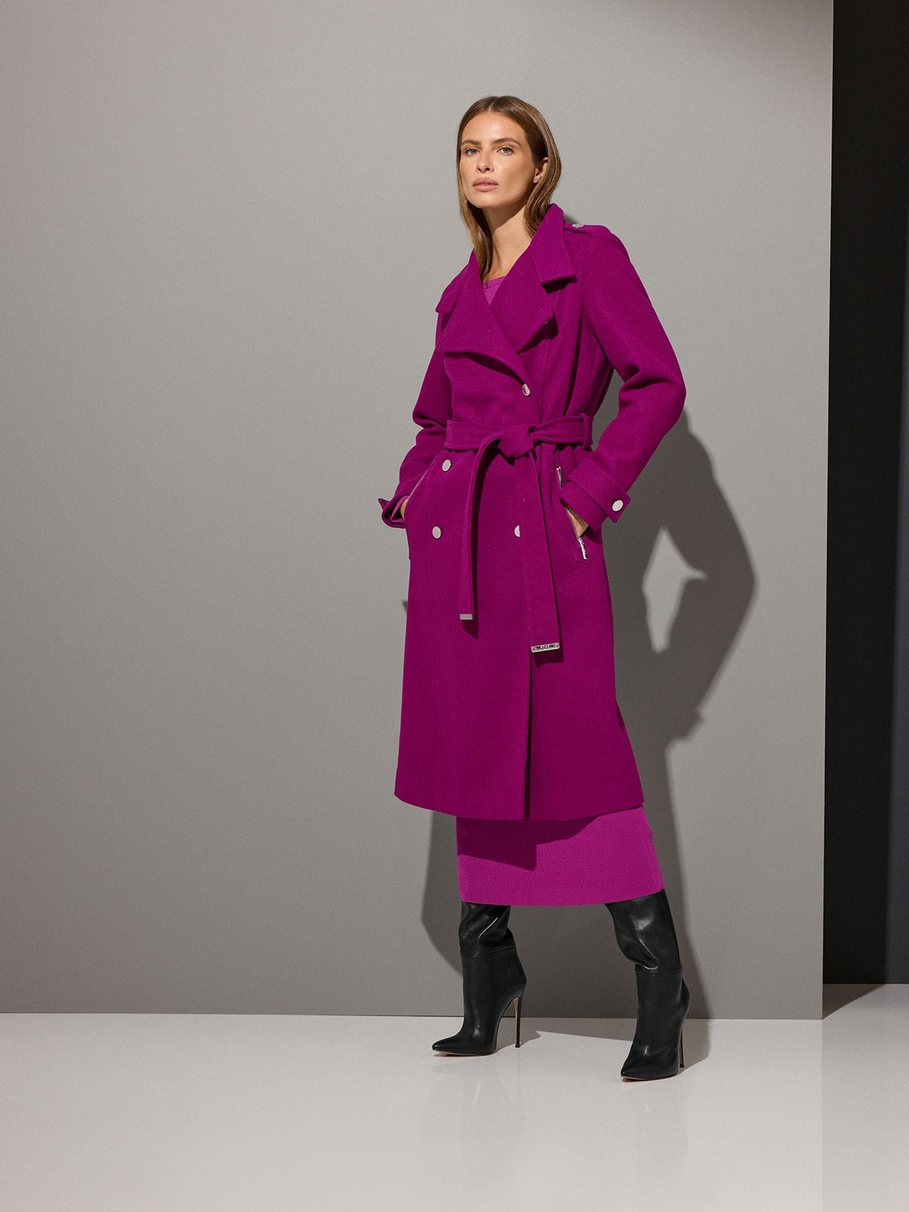 Buy Star by Julien MacDonald Purple Military Coat from Next USA