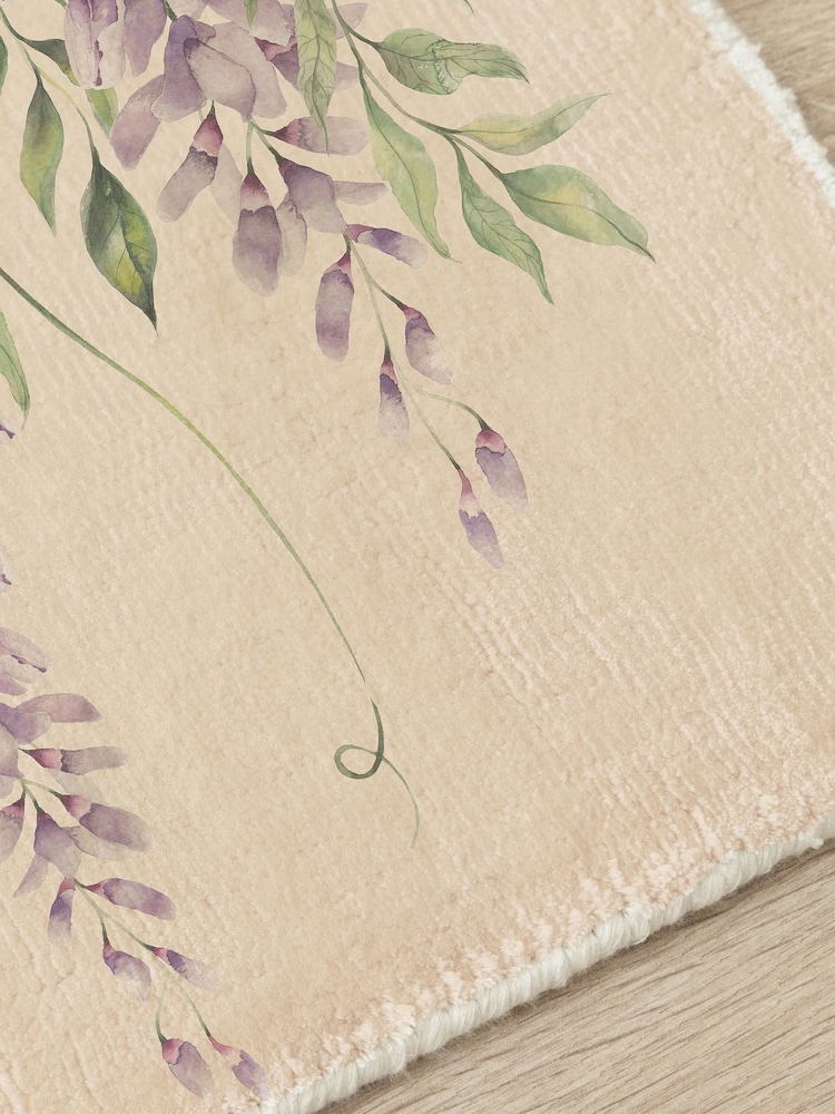Voyage Maison Mauve Mariposa Meadows Printed Rug - Image 2 of 3 Voyage Maison Mauve Mariposa Meadows Printed Rug - Image 2 of 3