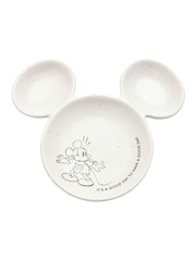Widdop White Disney Mickey Head Shaped Trinket Dish - Image 1 of 4