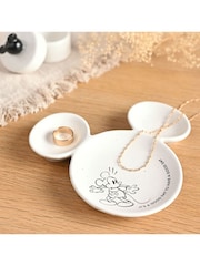 Widdop White Disney Mickey Head Shaped Trinket Dish - Image 4 of 4