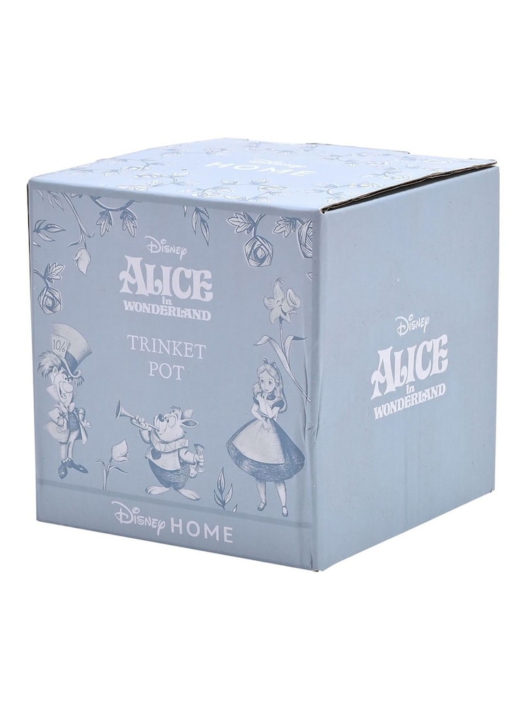 Widdop Blue Disney Alice in Wonderland Mushroom Trinket Box - Image 4 of 4 Widdop Blue Disney Alice in Wonderland Mushroom Trinket Box - Image 4 of 4