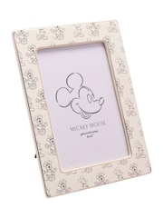 Widdop White Disney Mickey & Minnie Ceramic Frame 4" x 6 - Image 2 of 4
