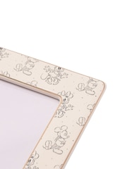 Widdop White Disney Mickey & Minnie Ceramic Frame 4" x 6 - Image 4 of 4