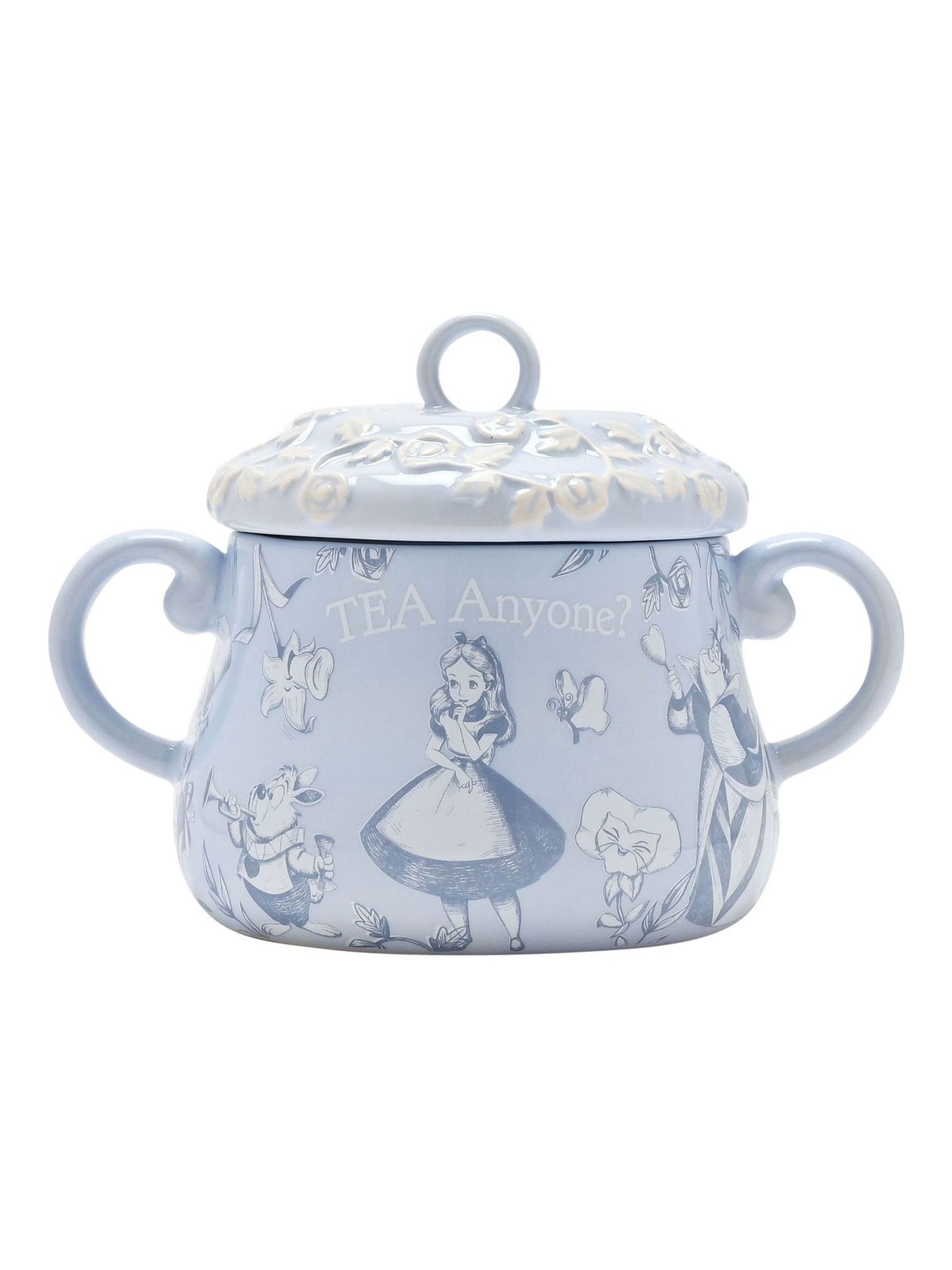 Disney Alice In Wonderland Tea Caddy - Blue - Medium - Image 4