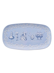 Widdop Blue Disney Alice In Wonderland Serving Plate - Image 1 of 4